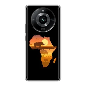 Летний Чехол на Realme 11 Pro (Карта)