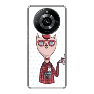 Чохол на тематику: Коти для Realme 11 Pro (Кіт аристократ)