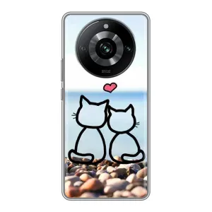 Силиконовые Чехлы Любимому человеку для Realme 11 Pro (Котейки)