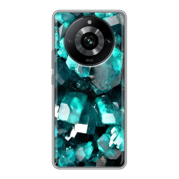 Чехол с рисунком «Кристалы» для Realme 11 Pro Чехол с рисунком «Кристалы» для Realme 11 Pro