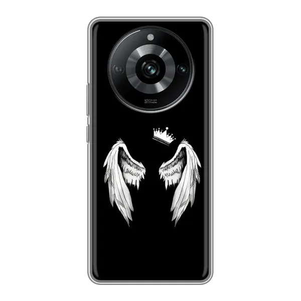 Чехол с рисунком «Крылья и корона» для Realme 11 Pro Чехол с рисунком «Крылья и корона» для Realme 11 Pro