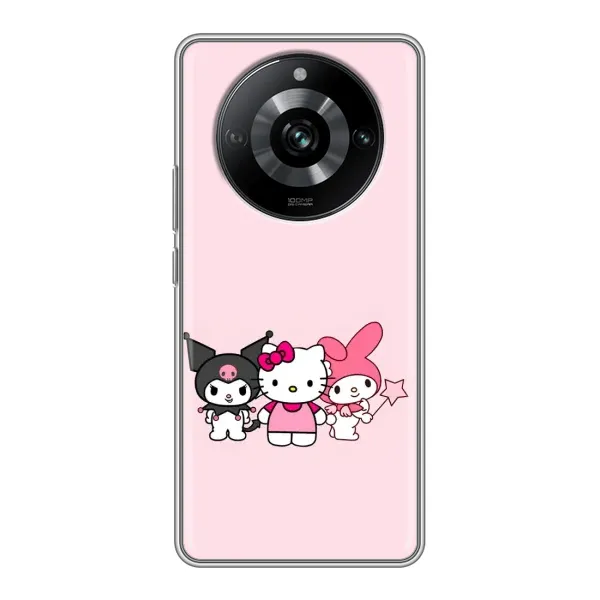 Чехол с рисунком «Куроми Мелоди Китти» для Realme 11 Pro Чехол с рисунком «Куроми Мелоди Китти» для Realme 11 Pro