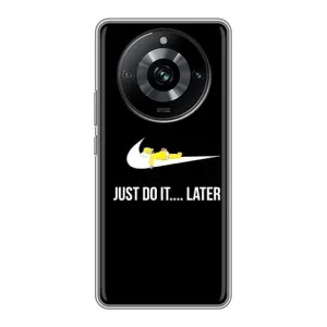 Силиконовый Чехол на Realme 11 Pro с картинкой Nike (Later)