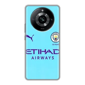 Силіконові Чохли з принтом Футбол на Realme 11 Pro (Man City)