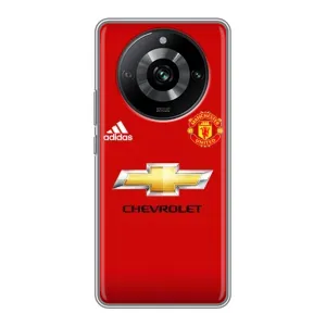 Силіконові Чохли з принтом Футбол на Realme 11 Pro (Man United)
