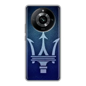 Чехлы с тематикой "Крутые машины" на Realme 11 Pro (Лого Maserati)
