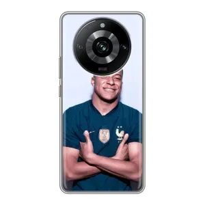 Чохол (TPU) з Футболістом на Realme 11 Pro (Мбаппешичка)