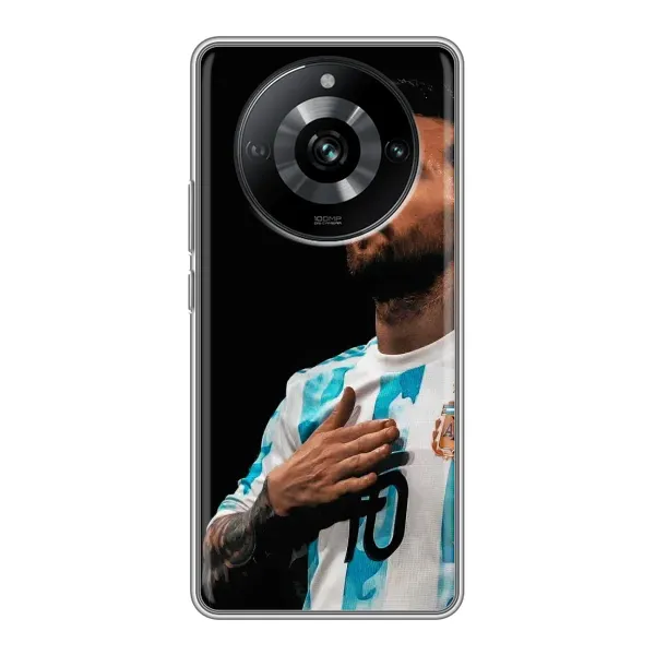 Чохол з малюнком «Мессі Капітан» для Realme 11 Pro Чохол з малюнком «Мессі Капітан» для Realme 11 Pro