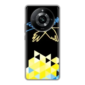 Чехол на Realme 11 Pro Украинский дизайн (Мир для Украины)