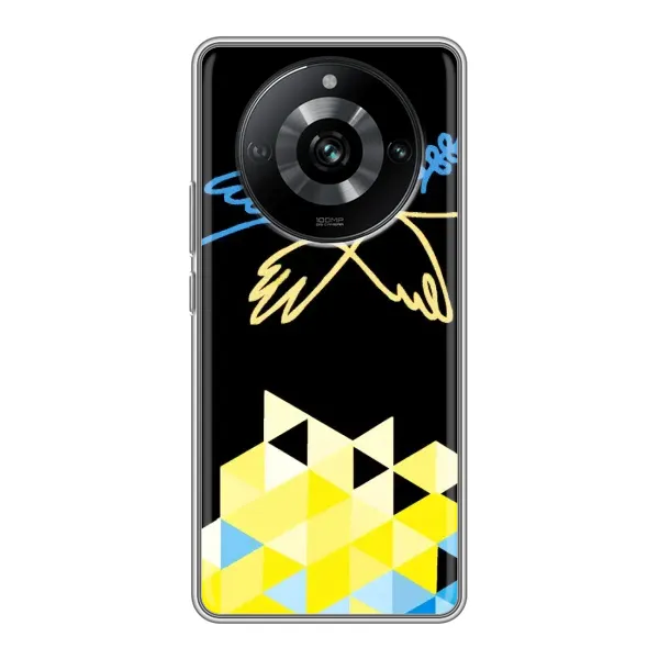 Чехол с рисунком «Мир для Украины» для Realme 11 Pro Чехол с рисунком «Мир для Украины» для Realme 11 Pro