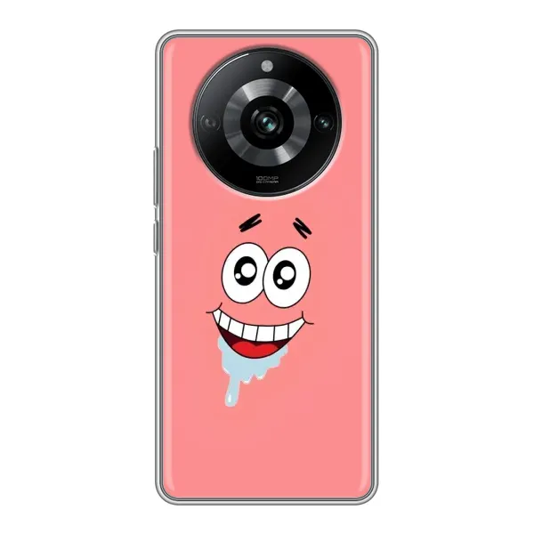 Чехол с рисунком «Мордочка Патрика» для Realme 11 Pro