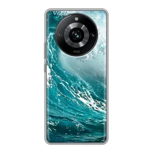 Летний Чехол на Realme 11 Pro (Морская волна)
