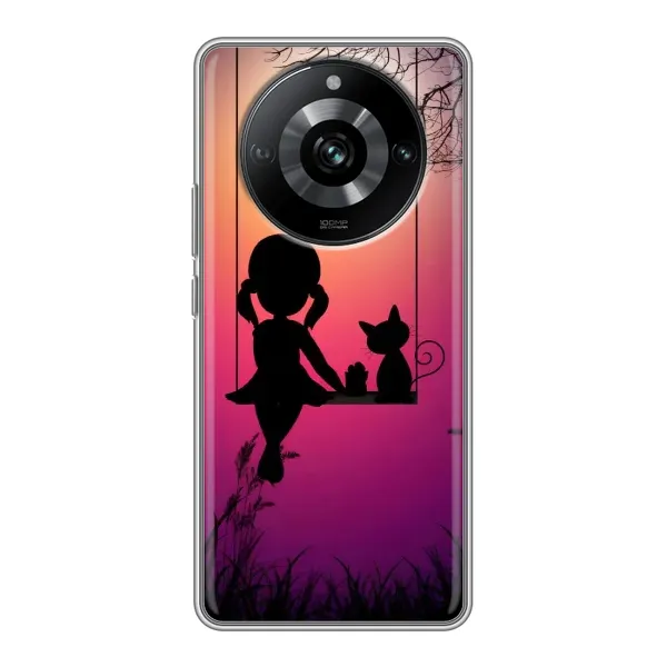 Чохол з малюнком «На гойдалці» для Realme 11 Pro