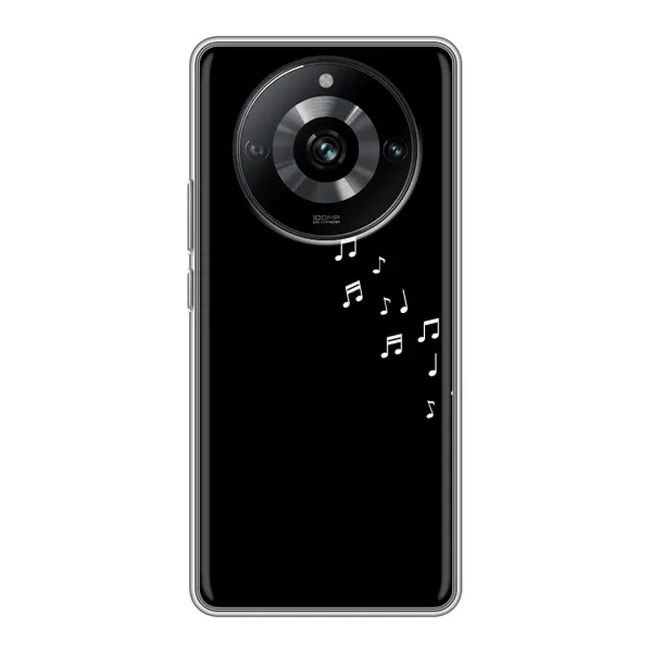 Чехол с рисунком «Ноты» для Realme 11 Pro Чехол с рисунком «Ноты» для Realme 11 Pro