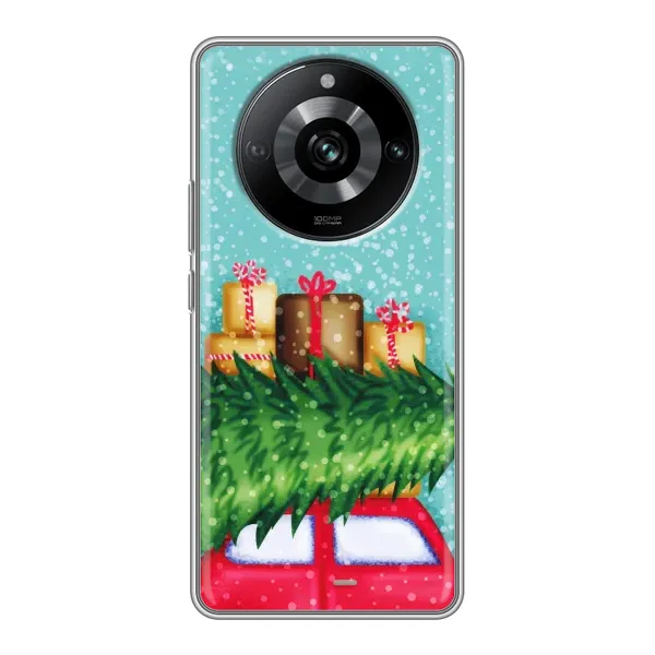 Чехол с рисунком «Новогодние подарки» для Realme 11 Pro Чехол с рисунком «Новогодние подарки» для Realme 11 Pro