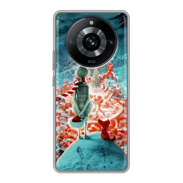 Чехол с рисунком «Новогодний Гринч» для Realme 11 Pro Чехол с рисунком «Новогодний Гринч» для Realme 11 Pro