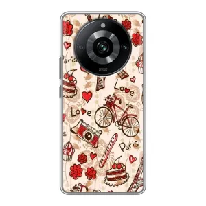 Чехол с Эйфелевой башней на Realme 11 Pro (Париж мечта)