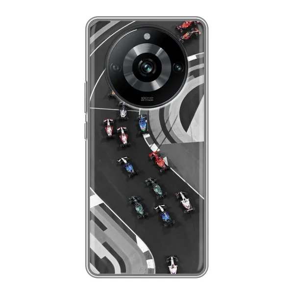 Чехол с рисунком «Гонки ф1» для Realme 11 Pro Чехол с рисунком «Гонки ф1» для Realme 11 Pro