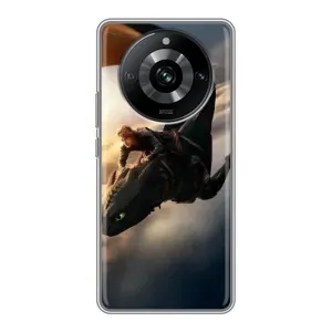 Чехол дракон Беззубик для Realme 11 Pro (Полет Беззубика)