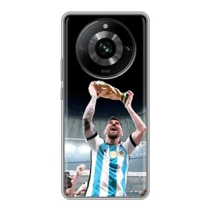 Чохли Лео Мессі Аргентина для Realme 11 Pro (Щасливий Мессі)