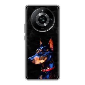 Бампер для Realme 11 Pro з картинкою "Песики" (Собака Мопсік)