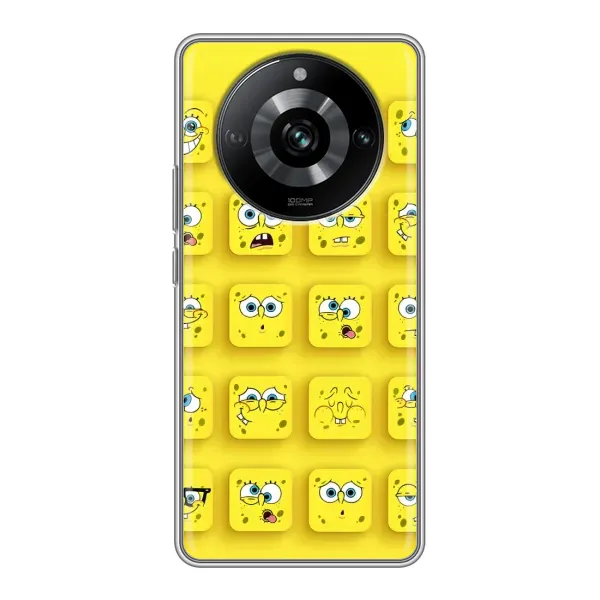 Чехол с рисунком «Спанч-БОБ» для Realme 11 Pro Чехол с рисунком «Спанч-БОБ» для Realme 11 Pro