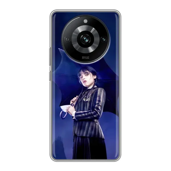 Чехол с рисунком «Уэнсдей с зонтом» для Realme 11 Pro Чехол с рисунком «Уэнсдей с зонтом» для Realme 11 Pro