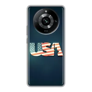 Чехол Флаг USA для Realme 11 Pro (USA)