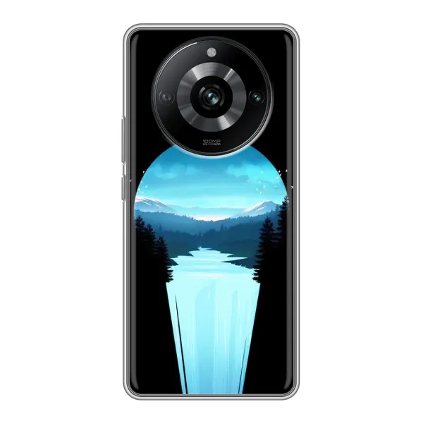 Чехол с рисунком «Синий Водопад» для Realme 11 Pro Чехол с рисунком «Синий Водопад» для Realme 11 Pro
