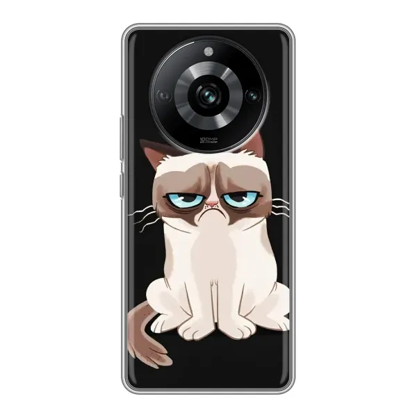 Чехол с рисунком «Взгляд кота» для Realme 11 Pro Чехол с рисунком «Взгляд кота» для Realme 11 Pro