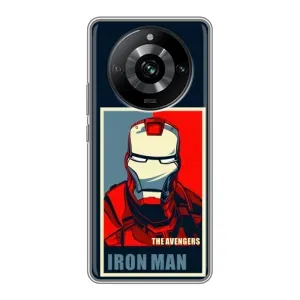 Чехол Супергерой Железный человек на Realme 11 (Art Iron man)
