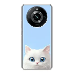 Чохол на тематику: Коти для Realme 11 (Білий кіт)
