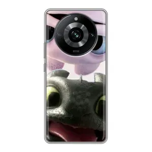 Чехол дракон Беззубик для Realme 11 (Беззубик и Дневная Злость)