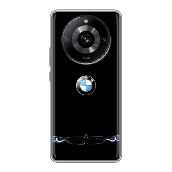 Чехол с рисунком «Черный BMW» для Realme 11 Чехол с рисунком «Черный BMW» для Realme 11