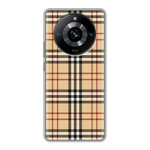 Чехол с рисунком «Burberry стиль» для Realme 11 Чехол с рисунком «Burberry стиль» для Realme 11
