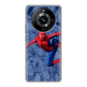 Силиконовый Чехол для Realme 11 (Человек Паук)