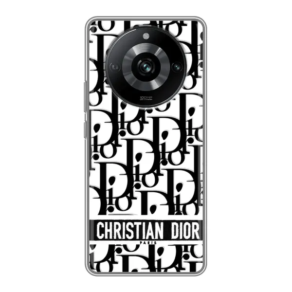 Чехол с рисунком «Christian Dior» для Realme 11