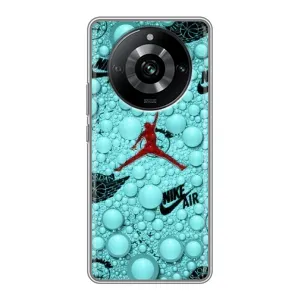 Силіконовый Чохол Nike Air Jordan на Реалмі 11 (Джордан Найк)