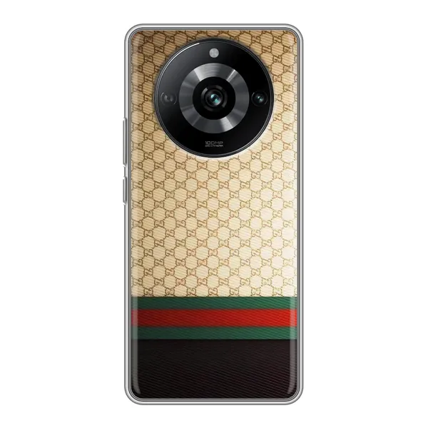 Чехол с рисунком «Фон Гуччи» для Realme 11 Чехол с рисунком «Фон Гуччи» для Realme 11