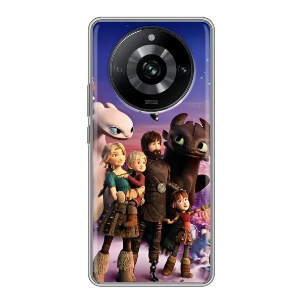 Чехол с рисунком «Герои дракона» для Realme 11 Чехол с рисунком «Герои дракона» для Realme 11