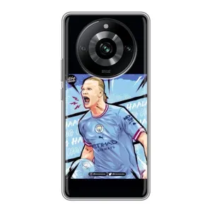 Чехлы с принтом для Realme 11 Футболист (гол Эрлинг Холланд)