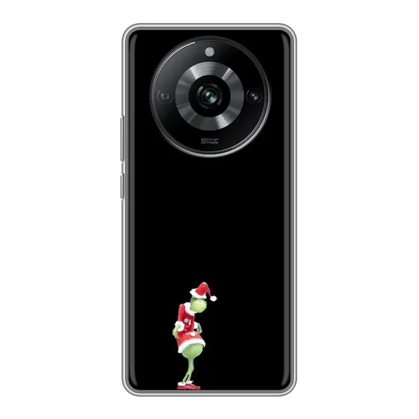 Чехол с рисунком «Гринч на чорном» для Realme 11 Чехол с рисунком «Гринч на чорном» для Realme 11