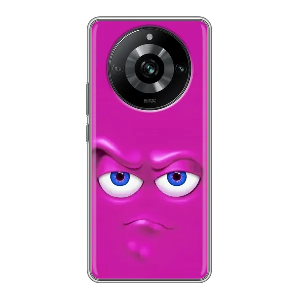 Чехол с рисунком «Хитрая мордочка» для Realme 11