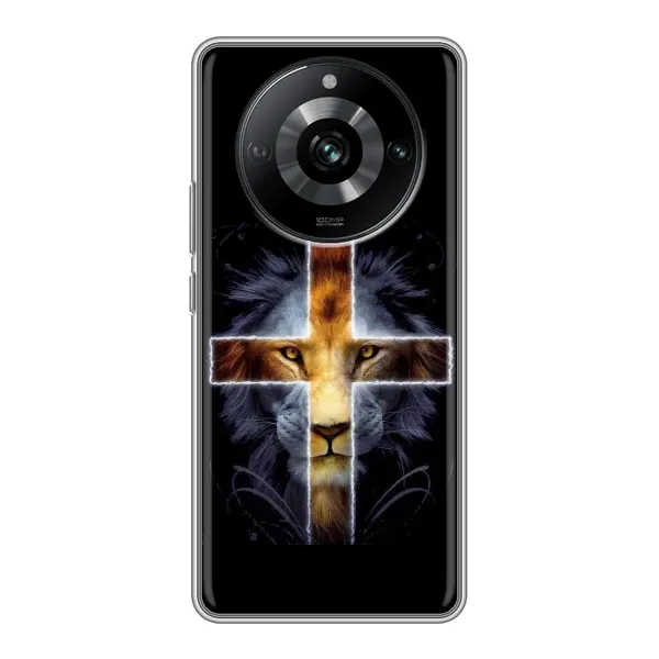 Чехол с рисунком «Иисус Лев» для Realme 11 Чехол с рисунком «Иисус Лев» для Realme 11