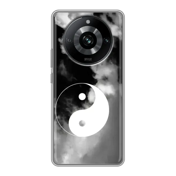 Чехол с рисунком «Инь-Янь» для Realme 11 Чехол с рисунком «Инь-Янь» для Realme 11