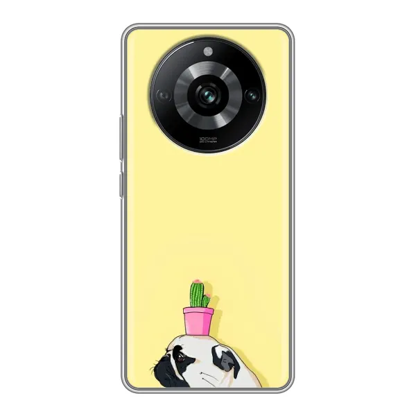 Чехол с рисунком «Кактус на голове» для Realme 11 Чехол с рисунком «Кактус на голове» для Realme 11