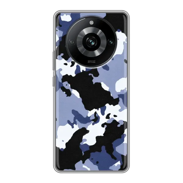 Чехол с рисунком «Камуфляжный Серый» для Realme 11 Чехол с рисунком «Камуфляжный Серый» для Realme 11