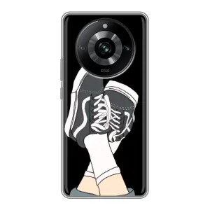 Чохол з Прикольним Принтом на Realme 11 (Кеди)