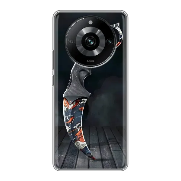 Чехол с рисунком «Кинжал КС ГО» для Realme 11 Чехол с рисунком «Кинжал КС ГО» для Realme 11