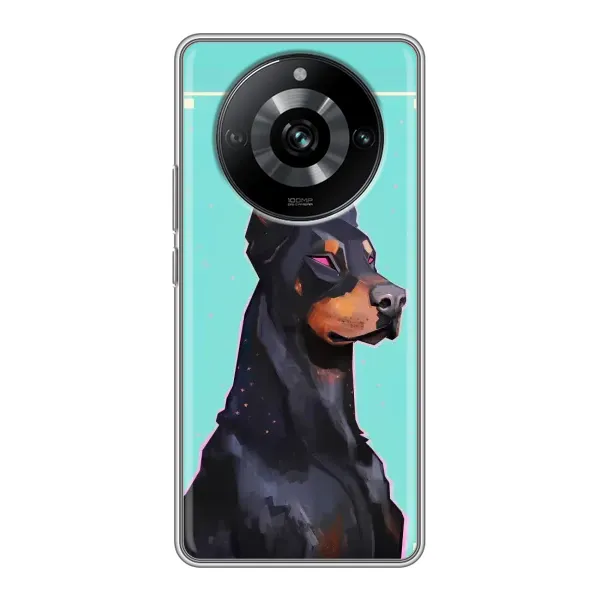Чехол с рисунком «Король доберман» для Realme 11 Чехол с рисунком «Король доберман» для Realme 11